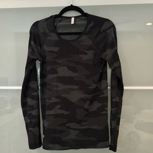 Athletea Camo Long Sleeve
